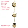 Cadena de Lluvia para Patio Cadena de Drenaje Cadena de Lluvia Estilo Japonés Cadena de Lluvia para B&B Cadena para Bajante de Templo Cadena de Lluvia para Aleros de Villa Cobre Morado