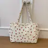 Bolsa de Hombro de Pana de Gran Capacidad Nueva de Verano 2026 para Estudiantes Femeninas que Asisten a Clase y Van al Trabajo, Bolso de Mano/Hombro