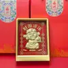 Oro Puro 999 Oro Año del Caballo Modelo Nuevo, La Riqueza Fluirá, Princesa, Por Favor Hazte Rica, Marco Decorativo, Regalo