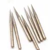 Nuevo Cabezal de Rectificado de Diamante Soldado con Vástago de 3 mm para Pelar Jade, Cabezal de Rectificado Eléctrico para Tallado, Afilado de Agujero Interior de Metal