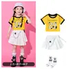 Traje de baile de porristas para el Día del Niño traje holgado de hip-hop para niños disfraz de actuación de street dance para niños