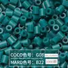 Paquete de Recarga de 264 Colores 1000 Piezas 2.6 mm Fusion Beads Tablero de Pines Set de Rompecabezas Beads para Planchar Serie Completa de 264 Colores