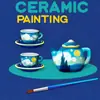 Fornecimento Brinquedos Casa de Brincar Cerâmica Conjunto de Chá Exportação Cerâmica Ferramentas para Crianças Cerâmica Boutique DIY Pintura