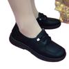 Zapatos de Mamá con Cordones, Zapatos Individuales Ligeros Antideslizantes con Suelas Suaves para Mujer, Nuevo Modelo Primavera 2026, Zapatos Planos Transpirables para Mujeres de Mediana Edad y Mayores
