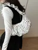 Bolso versátil de moda nicho estilo coreano, serie floral de gran capacidad, bolso de hombro, bolso cruzado, bolso nube