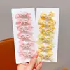 Pasador de Pelo con Lazo para Niña Estilo Nuevo 2025 Pinza para Flequillo de Niña Dulce Adorno para la Cabeza de Bebé Personalización