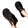 Mocassins Femininos de Solado Grosso 2026 Verão Novo Malha Respirável Sandálias Casuais Tendência Sapatos Slip-On Versáteis