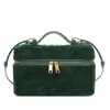 2026 Nueva Bolsa de Lonchera Tejida Retro Cuero Genuino Mate Bolso de Mano de Alta Gama para Mujer Bolso Pequeño de Hombro Cruzado