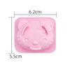 Herramienta Abrasiva Transfronteriza Oso Pequeño Garra de Gato Dibujo Animado Goteo de Pegamento Molde DIY Hecho a Mano Pintura a Fuego Cera de Gelatina Molde de Pinza de Silicona