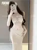 2026 Nuevo Bikini de Dos Piezas Dividido para Mujer Conjunto de Tres Piezas Falda Larga Exquisita de Alta Gama Traje de Baño Sexy para Playa y Aguas Termales