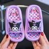 Chinelo Infantil, Meninas, Princesas, Verão Fofo Interior Sensação de Cocô Desenho Animado Banho Antiderrapante Bebê Família