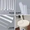 Popotes Pequeños para Café, Desechables, Empacados Individualmente, Delgados y Gruesos para Té de Leche, Extensibles, Bolsas de Papel de Grado Alimenticio, Transparentes, Resistentes a Altas Temperaturas para Bebidas Calientes
