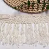 Bolsa para Sombrilla de Sol de Textiles para el Hogar Hilo de Algodón Borla Hecha a Mano DIY Artesanías de Encaje con Borlas Bohemio