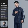 Conjunto de Pantalón y Impermeable de Lluvia de PVC para Conductores de Vehículos Eléctricos, Protección contra la Lluvia de Cuerpo Completo para Hombres y Mujeres, Fino Dividido 2025, Engrosado y Transpirable