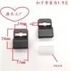 Portatarjetas de Identificación de Plástico DIY Portatarjetas de Permiso de Trabajo Portatarjetas de Negocio Clip Insignia Titular de Tarjeta Representante Cordón Hebilla de Cuerda a Juego