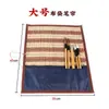 Cortina de pincel especial para pincéis de caligrafia cortina de pincel estilo antigo estojo de pincel de bambu cortina de pincel de caligrafia rolo de estojo de pincel estojo de pincel de aquarela estojo de pincel enrolável