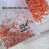 Diamantes Sueltos Ss4 Ab Rhinestones en Forma de Abanico King para Uñas, Rhinestones Super Brillantes en Forma de Abanico, Rhinestones Redondos de Vidrio Iridiscentes Aurora con Base Plana