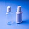 Garrafa de enxaguante bucal portátil para animais de estimação tampa de rosca plana garrafa de limpeza oral 250ml garrafa plástica para líquidos garrafa de lavagem manual