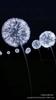 Lámpara LED de diente de león iluminación exterior impermeable fibra luminosa lámpara de caña decoración exterior de césped lámpara de paisaje para patio