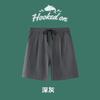 Pantalones cortos casuales de seda de hielo de verano para hombres, nueva tendencia de moda suelta, venta al por mayor, suministro de comercio exterior, pantalones deportivos