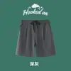 Shorts casuales de seda helada de verano para hombre, nuevos, holgados, de moda, modernos, en stock, venta al por mayor, suministro caliente, shorts deportivos
