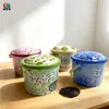 Latas de estanho prontas, caixas redondas de estanho, caixas de embalagem para biscoitos, caixas de estanho para alimentos, latas de doces, caixas de doces para casamento