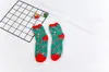 Meias de Natal inverno Novas Meias de veludo coral para senhoras confortáveis quentes de cano alto meias femininas fábrica fonte direta