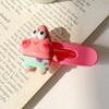 Lindo Pasador para el Cabello de Bob Esponja para Bebé y Niño, Pasador Dulce para Niña, Clip para Flequillo de Patricio, Clip de Pico de Pato, Accesorios para el Cabello de Dopamina