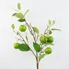Galho de Maçã Simulada 90cm Decoração de Sala de Estar Decoração de Casa Adereço de Arranjo de Cena com Folhas e Frutas Adereço de Fotografia
