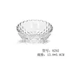 Plato de Acrílico PC para Snacks Tazón de Frutas KTV Transparente Plato Pequeño para Snacks Plato de Cristal para Frutas Tazón para Helado Tazón para Postre Bingfen