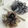 Pinza para el pelo de gasa con degradado de tinta retro, pinza de garra mini elegante, accesorio para el pelo para mujer, pinza para el pelo de alta calidad, accesorios para el pelo