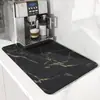 Posavasos Absorbente Antideslizante para Barra de Cafetera Transfronteriza Alfombrilla Resistente a Manchas Fácil de Cuidar para Encimera de Cocina Alfombrilla Aislante Térmico para Mesa de Comedor