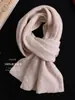 Diamante naranja cálido ~ ¡100% lana merino tono especial color blanco! Bufanda de Punto de Color Sólido para Mujer Talla Grande Invierno