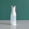 Botella de vacío de escritorio mate de 20 ml, 30 ml y 50 ml, tipo prensa, para emulsión, de plástico, para base de maquillaje, líquido, subembotellado.