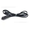 Suministro de Producto Cable trenzado estándar americano negro Cable de alimentación con interruptor americano trenzado 1.5 m con interruptor 304