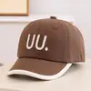Nova Boné de Baseball Infantil com Letra U de Desenho Animado Versátil Casual Estilo Coreano Chapéu de Proteção Solar para Meninos Atacado