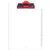 Carpeta A4 Transparente Engrosada Tablilla Alto Valor de Color Estilo Ins Simple Clip de Datos Acrílico Multifuncional Papelería