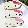 KT Cat Juego de Cubiertos de 2 Piezas Corazón Girly Hello Kitty Acero Inoxidable Cuchara Tenedor Portátil Juego de Dos Piezas Tenedor de Cena Occidental