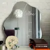 Decoración de Espejo Especial en Forma de Bienvenida de Boda Césped Boda al Aire Libre Estilo Europeo Acrílico Simple Tarjeta de Bienvenida Creativa Cumpleaños