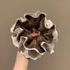 2026 Colección de Alta Gama Estilo Academia Retro Goma para el Cabello Scrunchie Grande Resistente para Mujeres Accesorio para el Cabello Estilo Perezoso