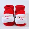 Boneca Papai Noel Bebê Meias Tricotadas Meias Fofas de Boneco de Neve Alce Bebê Meias para Criança Pequena Transfronteiriço Totalmente Gerenciado