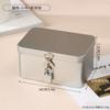 Caja de Hierro Creativa con Cerradura para Guardar Snacks, Frutas Secas y Frutos Secos; Exquisita Caja de Dulces para Regalo de Boda al por Mayor