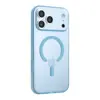 Capa Magnética para Celular com Toque de Pele Fosca para iPhone 18 Pro Max Apple 16 Lentes Furo de Precisão Capa Protetora 17