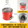 Juego para cocinar té en la estufa: Soporte para estufa de briquetas de panal, fogata, barbacoa, olla para guisar, estufa de carbón, estufa de carbón de loto de briquetas de panal, calefacción