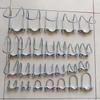 Tornillos de Acero Inoxidable en Forma de U con 2 Fabricantes Hembra para Construcción Empotrada Vigas en Voladizo, Abrazaderas y Hebillas para Tubos con Tornillo en U Fotovoltaico