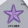 Amazon Cross-Border Mais Vendido Pequena Estrela de Cinco Pontas Tecido Patch Acessórios Roupas DIY Joias Acessórios Fábrica Spot Atacado