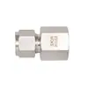 Marca Roke Acero Inoxidable Ss316 Doble Virola Rosca Interna Terminal Recto Conector Tubería Métrica 2-50mm