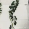 Planta Verde Simulada Decoración de Pared Personalizada Enredadera Hoja de Tortuga Ratán Venta al por Mayor Transfronteriza Enredadera de Alta Simulación