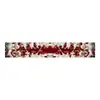 Mantel de Navidad Suministros Tela Oxford de Poliéster Camino de Mesa Decoración Creativa de Mesa Navideña Bandera Estampada Personalización Transfronteriza