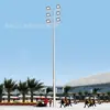 Fabricante de Postes de Iluminação Intermediários de 15m em Nantong, Jiangsu, Incluindo Instalação, Holofotes de LED, Luzes de Torre de Guindaste de LED, Postes de Rua